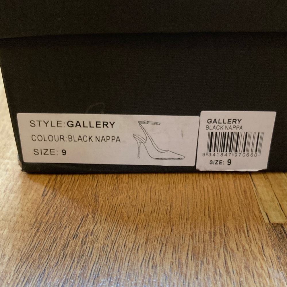 TONY BIANCO Gallery Heels in Black Nappa - Ankle Strap Leather Pumps - Picture 14 of 16